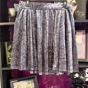 Torrid Gray Skater Skirt